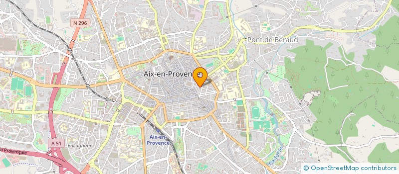localisation de l'entreprise SAS CHARLIE 1  AIX-EN-PROVENCE