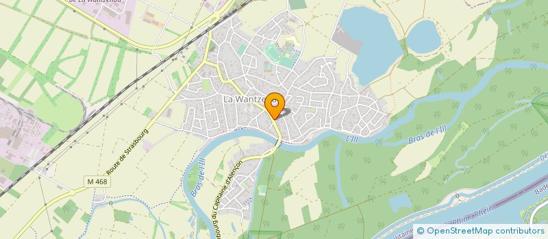 localisation de l'entreprise SAS CHARTREUSE LOGISTIC  LA WANTZENAU