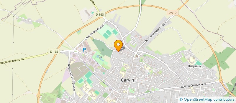 localisation de l'entreprise SAS CHASER GROUP  CARVIN