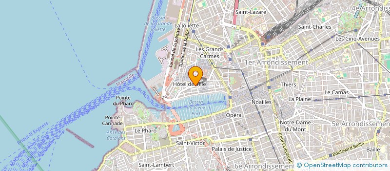 localisation de l'entreprise SAS CHATEAU D'UN à MARSEILLE