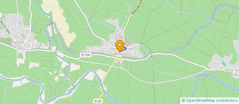 localisation de l'entreprise SAS CHATEAU DE VENTENAC EN MINERVOIS  VENTENAC-EN-MINERVOIS