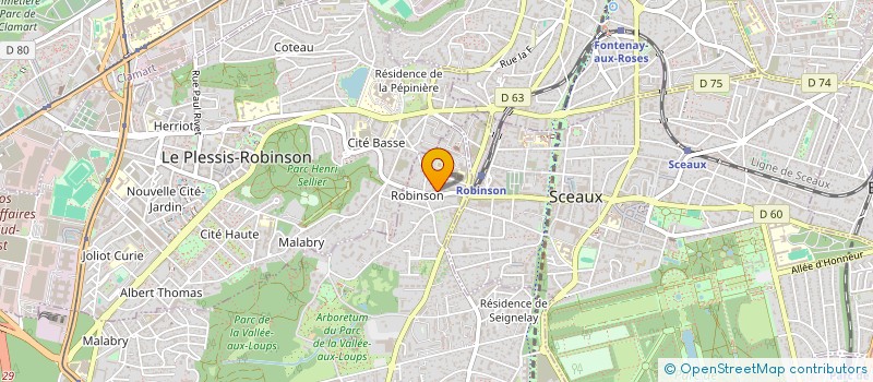 localisation de l'entreprise SAS CHATEAUBRIAND à CHATENAY-MALABRY