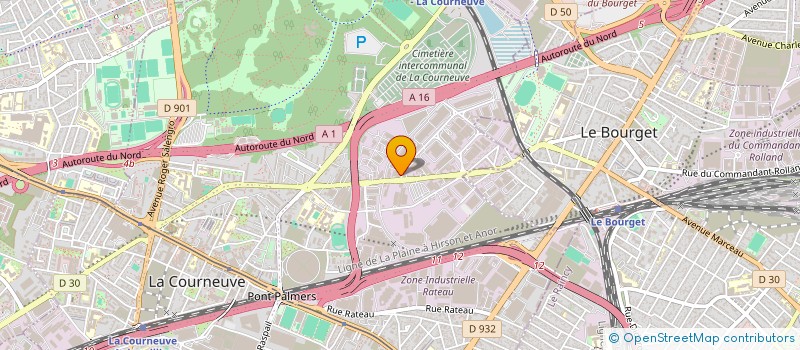 localisation de l'entreprise SAS CHATTOLA GLOBAL TRADING à LA COURNEUVE