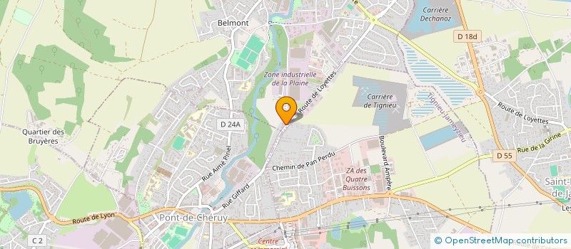 localisation de l'entreprise SAS CHAVANOZ GESTION  CHAVANOZ