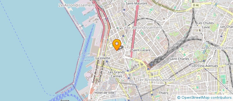 localisation de l'entreprise SAS CHEMA à MARSEILLE