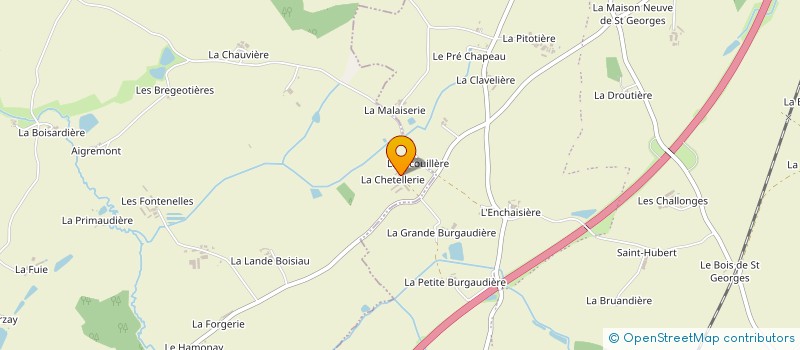 localisation de l'entreprise SAS CHEPTEL SOLEIL  BEAUPREAU-EN-MAUGES