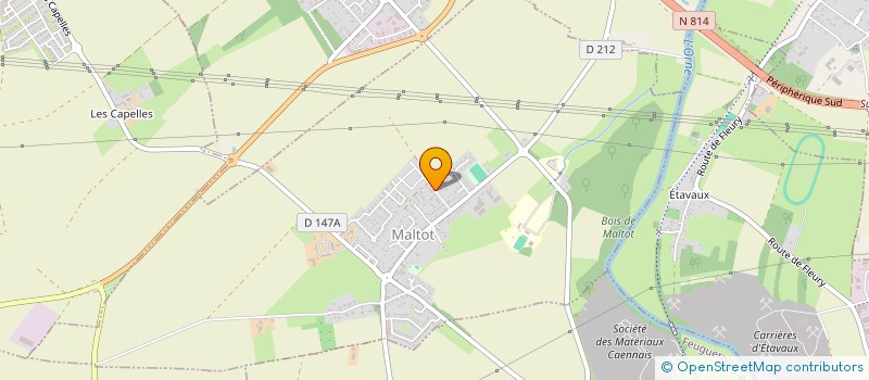 localisation de l'entreprise SAS CHERE  MALTOT