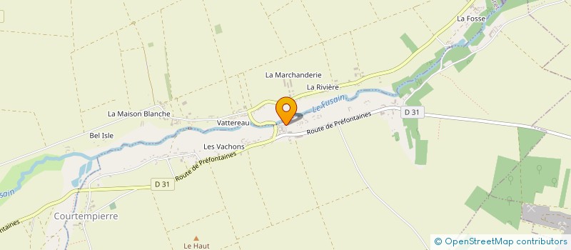 localisation de l'entreprise SAS CHERON-PIVOTEAU à COURTEMPIERRE