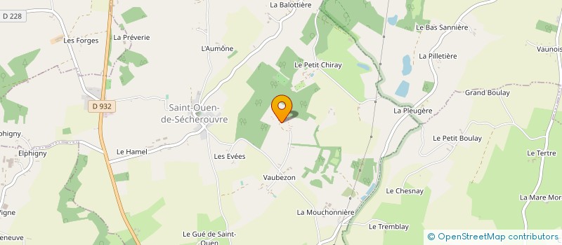 localisation de l'entreprise SAS CHESNAY à BAZOCHES-SUR-HOENE