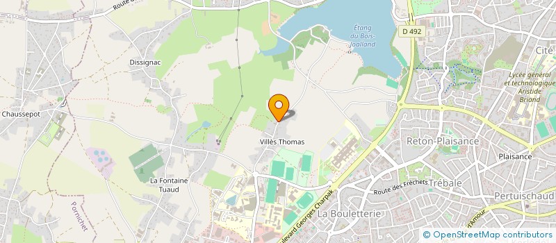 localisation de l'entreprise SAS CHEZ FANFAN  SAINT-NAZAIRE