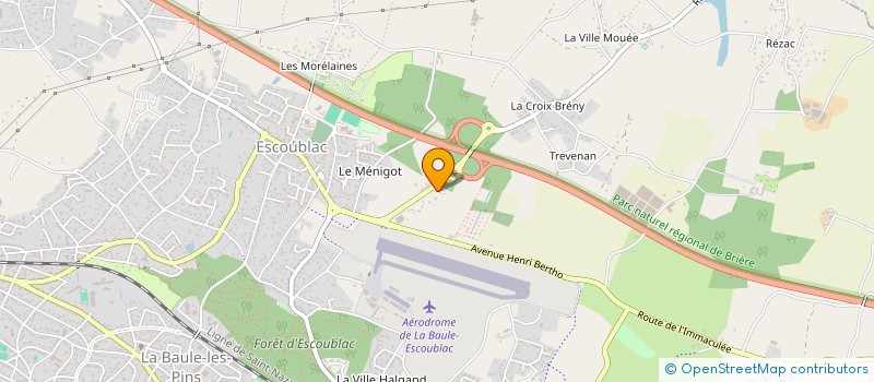 localisation de l'entreprise SAS CHEZ GABRIEL à LA BAULE-ESCOUBLAC