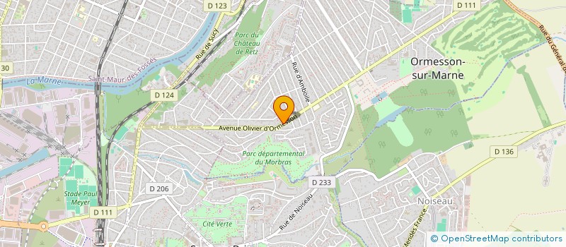 localisation de l'entreprise SAS CHEZ GEORGES à ORMESSON-SUR-MARNE