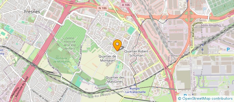 localisation de l'entreprise SAS CHIBANI  RUNGIS