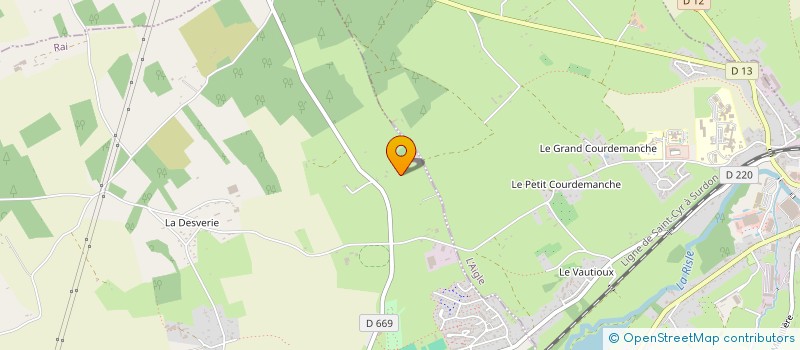 localisation de l'entreprise SAS CHOLLET à RAI
