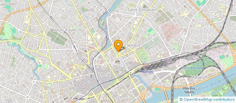 localisation de l'entreprise SAS CHPG à NANTES