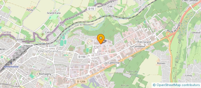 localisation de l'entreprise SAS CHRISTIAN SEROR à VILLE-LA-GRAND