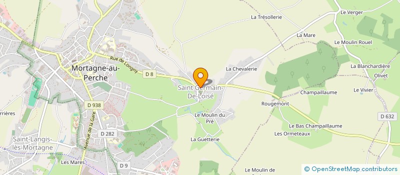 localisation de l'entreprise SAS CHRISTOPHE BAHON à MORTAGNE-AU-PERCHE