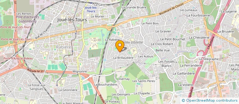 localisation de l'entreprise SAS CHRYSALIDE  JOUE-LES-TOURS