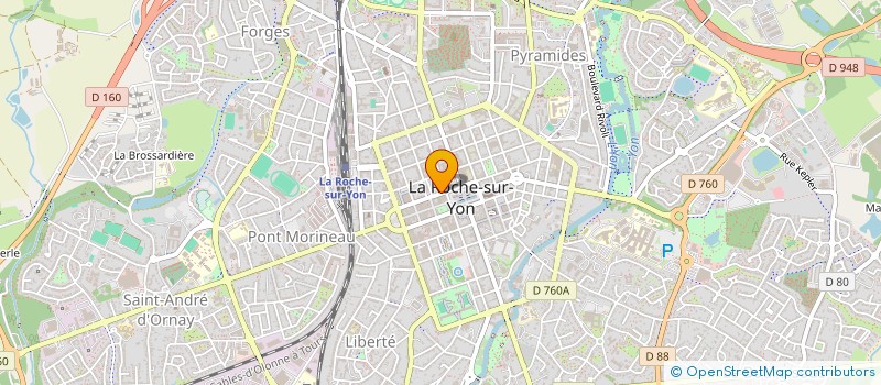localisation de l'entreprise SAS CILS à LA ROCHE-SUR-YON