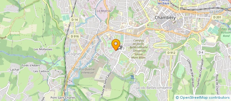 localisation de l'entreprise SAS CIPP à JACOB-BELLECOMBETTE