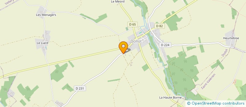 localisation de l'entreprise SAS CIVEM  DOLLOT