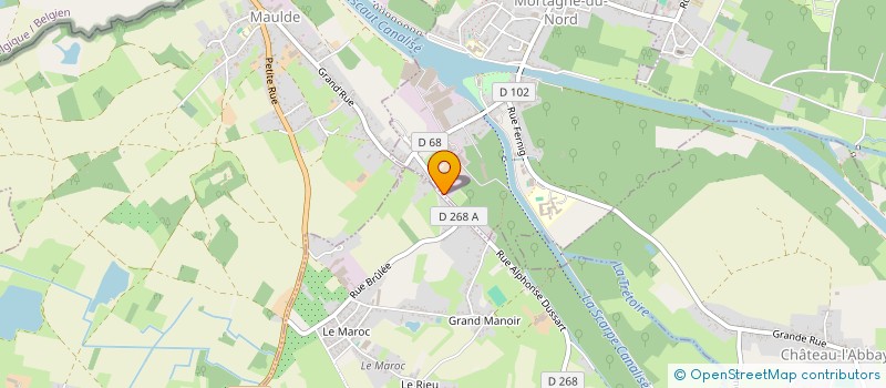 localisation de l'entreprise SAS CKD AUTO 59 à MORTAGNE-DU-NORD
