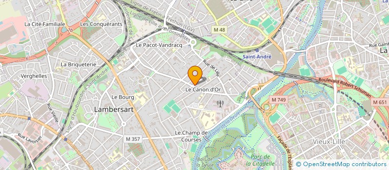 localisation de l'entreprise SAS CKS BATI RENOV à LAMBERSART