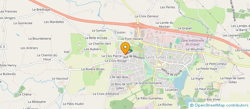 localisation de l'entreprise SAS CLAUMEL  RENNES