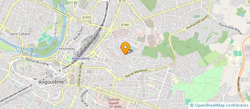 localisation de l'entreprise SAS CLCE à ANGOULEME