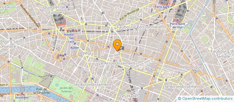 localisation de l'entreprise SAS CLEMENT MARECHAL  PARIS