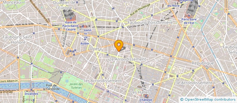 localisation de l'entreprise SAS CLICHY 35 LANDY à PARIS