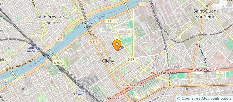 localisation de l'entreprise SAS CLICHY à CLICHY