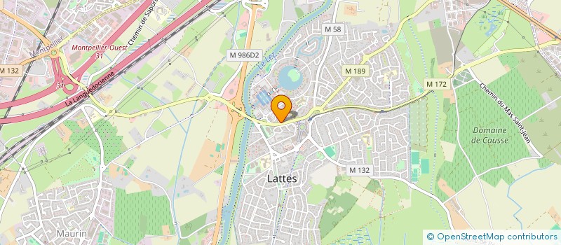 localisation de l'entreprise SAS CLOS RENE à LATTES