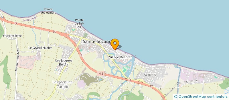 localisation de l'entreprise SAS CM-GPI à SAINTE-SUZANNE