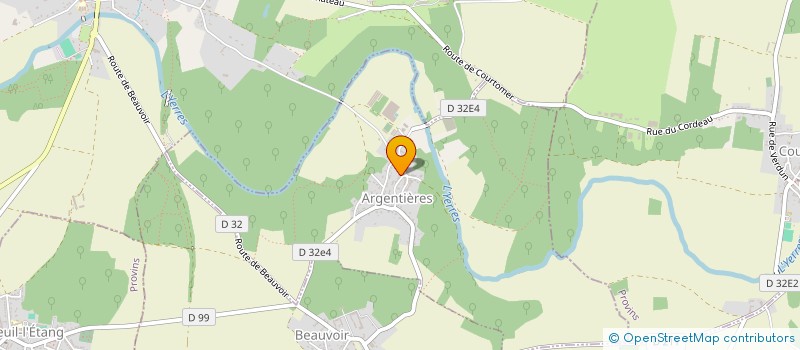 localisation de l'entreprise SAS CM ORTHOPEDIE  YEBLES