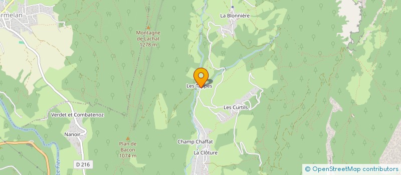 localisation de l'entreprise SAS CM SOLUTIONS  DINGY-SAINT-CLAIR