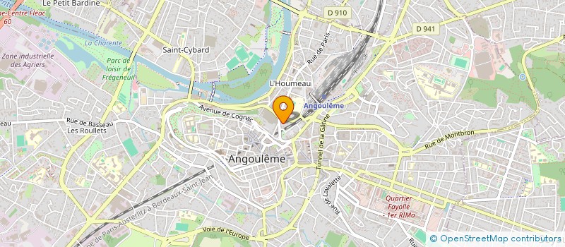 localisation de l'entreprise SAS CO-TACOTE à ANGOULEME