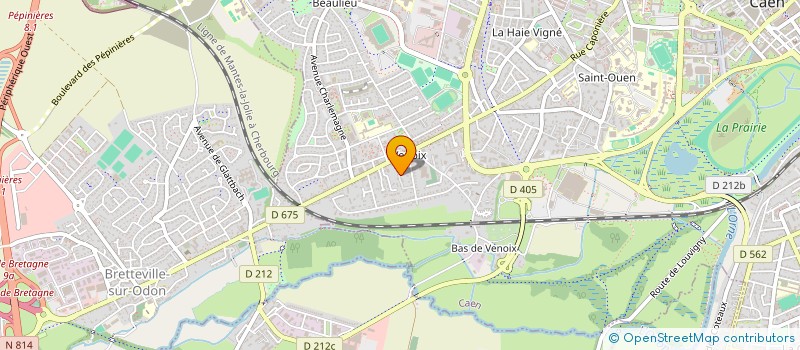 localisation de l'entreprise SAS COGNIFIDU à CAEN