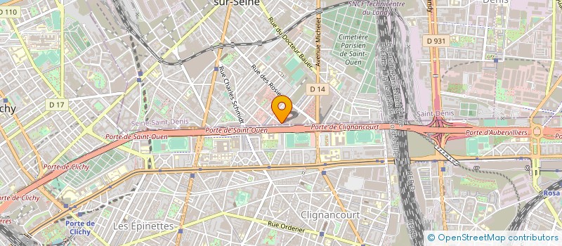 localisation de l'entreprise SAS COLIBRI à SAINT-OUEN-SUR-SEINE