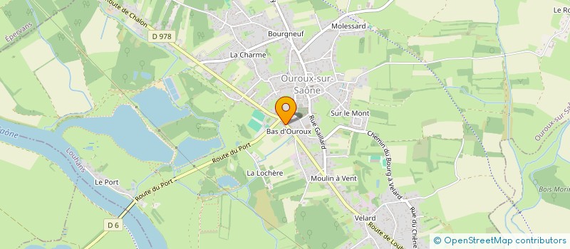 localisation de l'entreprise SAS COLIN GARAGE DU CENTRE  SAINT-GERMAIN-DU-PLAIN