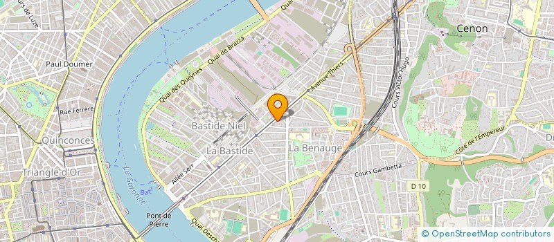 localisation de l'entreprise SAS COLLERI  BORDEAUX