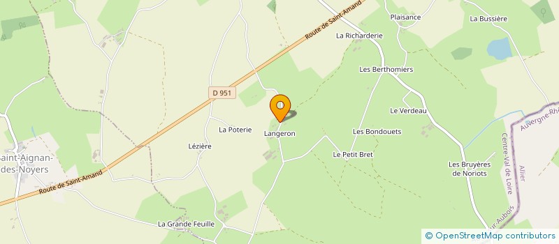 localisation de l'entreprise SAS COMBAT ENERGIES  AUGY-SUR-AUBOIS