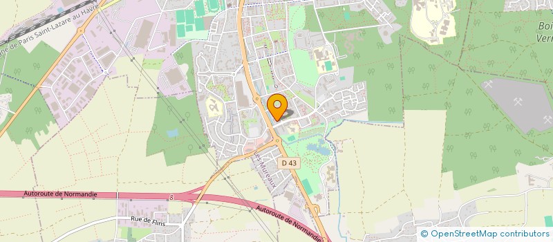 localisation de l'entreprise SAS COMMERCE  LES MUREAUX