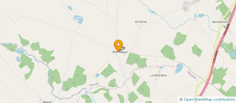 localisation de l'entreprise SAS COMMERCE BERRICHON à PARNAC