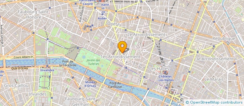 localisation de l'entreprise SAS COMPSTORE à PARIS