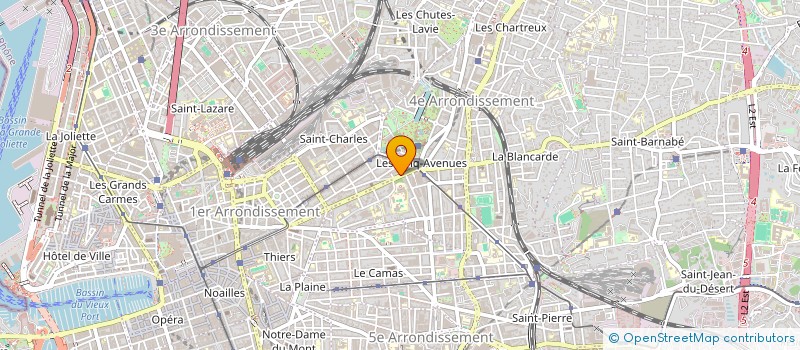 localisation de l'entreprise SAS COMPTOIR MARLAU à MARSEILLE