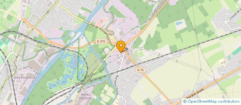 localisation de l'entreprise SAS COMPTOIR MOTOCULTURE VALENCIENNOIS  SAINT-SAULVE