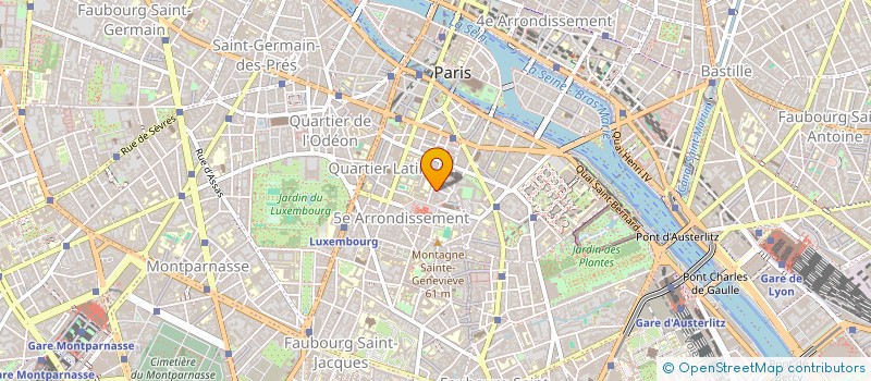 localisation de l'entreprise SAS COMTE HERITAGE à PARIS