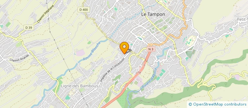 localisation de l'entreprise SAS CONCEPT AVENIR à SAINT-PIERRE