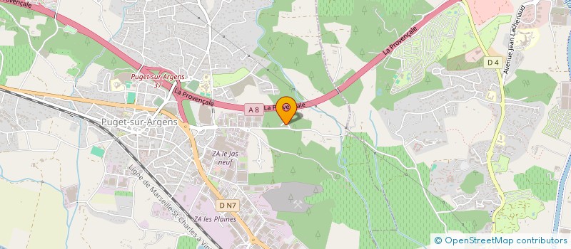 localisation de l'entreprise SAS CONNEXIA à PUGET-SUR-ARGENS